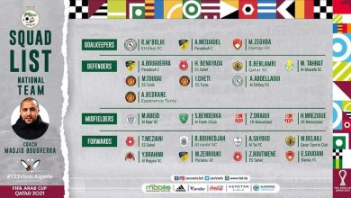 Photo of Coupe Arabe des nations : Bougherra a livré sa liste