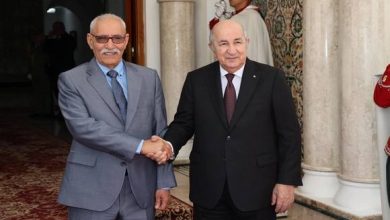 Photo of Le président de la République reçoit le président sahraoui