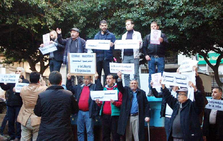 Photo of Rassemblement pour les libertés à Oran: L’interdit au rendez vous policier!