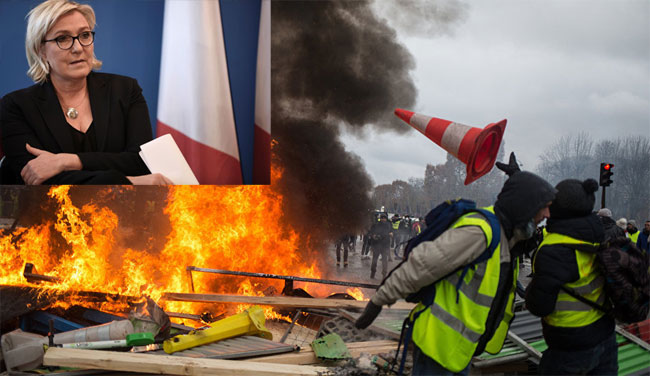 Photo of Entre Macron et Le pen, la manipulation et les dessous: Du gilet jaune au bon  musulman