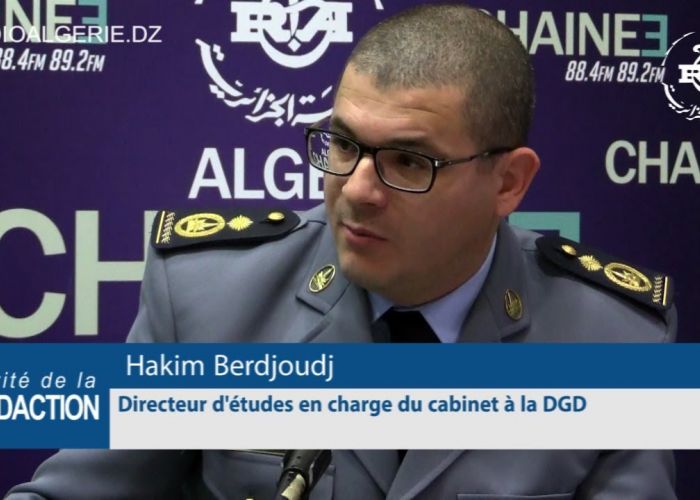Photo of Hakim Berdjoudj nouveau DG des douanes