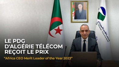 Photo of Le PDG d’Algérie Télécom reçoit le prestigieux prix Africa CEO Merit Leader of the Year 2023